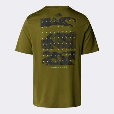 The North Face Foundation Mountains Faces Tee Ανδρικό T-Shirt
