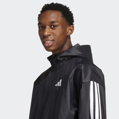 adidas Ripstop EssentialEssentials 3-Stripes Ανδρικό Αντιανεμικό Μπουφάν