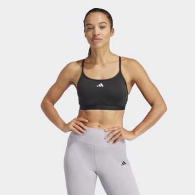 adidas Aeroreact Training 3-Stripes Bra