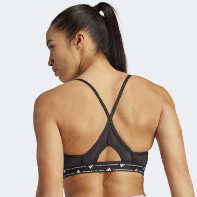 adidas Aeroreact Training 3-Stripes Bra