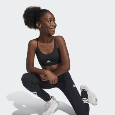 adidas Training Essentials Medium-Support Παιδικό Aθλητικό Bra για Kορίτσια