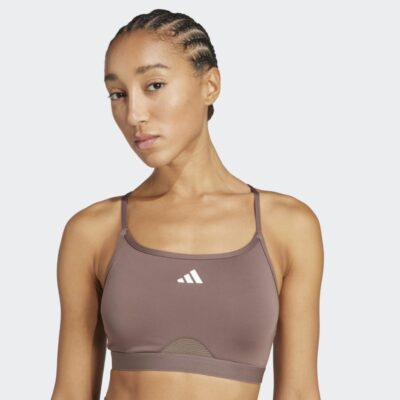 adidas Aeroreact Training 3-Stripes Bra