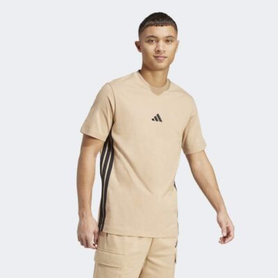 adidas Essentials 3-Stripes Single Jersey Ανδρικό T-shirt