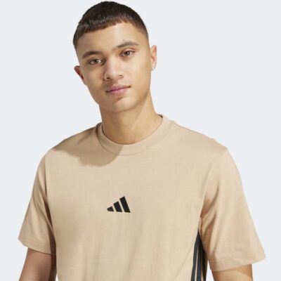adidas Essentials 3-Stripes Single Jersey Ανδρικό T-shirt