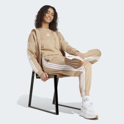 adidas Essentials 3-Stripes Full-Zip Fleece Γυναικεία Ζακέτα