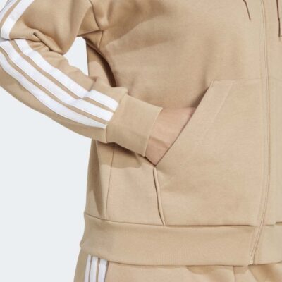 adidas Essentials 3-Stripes Full-Zip Fleece Γυναικεία Ζακέτα