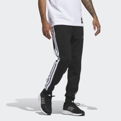 adidas Essentials 3-Stripes Fleece Ανδρική Φόρμα
