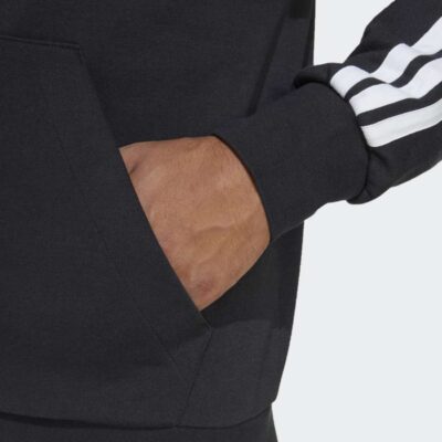 adidas Essentials French Terry 3-Stripes Full-Zip Hoodie Ανδρική Ζακέτα