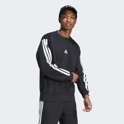 adidas Essentials 3-Stripes Fleece Ανδρική Φούτερ