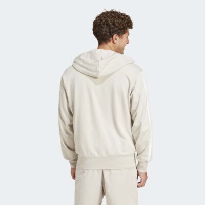 adidas Essentials French Terry 3-Stripes Full-Zip Hoodie Ανδρική Ζακέτα