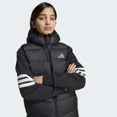 adidas SD Hooded Vest Παιδικό Αμάνικο Μπουφάν