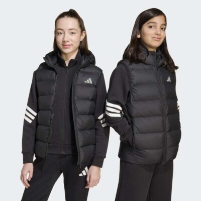 adidas SD Hooded Vest Παιδικό Αμάνικο Μπουφάν