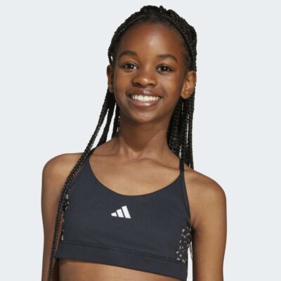 adidas Train Essentials Glam Print Παιδικό Aθλητικό Bra για Kορίτσια