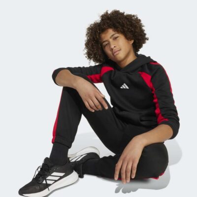adidas Essentials Colorblock Παιδικό Φούτερ με Κουκούλα