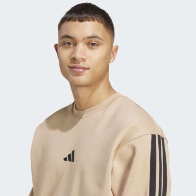 adidas Essentials 3-Stripes Fleece Ανδρική Φούτερ