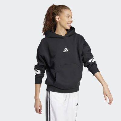 adidas Future Icons 3-Stripes Hoodie Γυναικείο Φούτερ με κουκούλα