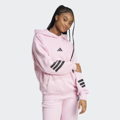 adidas Future Icons 3-Stripes Hoodie Γυναικείο Φούτερ με κουκούλα