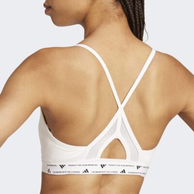adidas Aeroreact Training 3-Stripes Bra