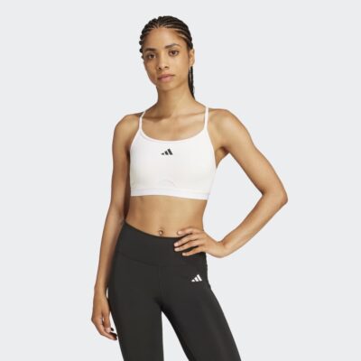 adidas Aeroreact Training 3-Stripes Bra