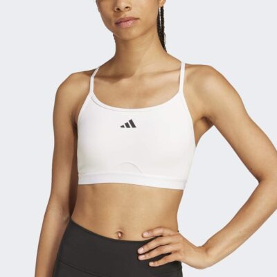 adidas Aeroreact Training 3-Stripes Bra