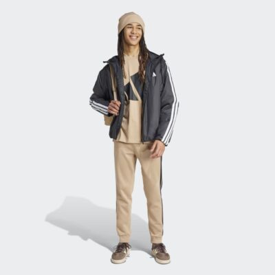 adidas Essentials 3-Stripes Fleece Ανδρική Φόρμα