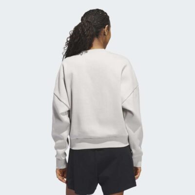 adidas Cozy Γυναικείo Φούτερ χωρίς Κουκούλα
