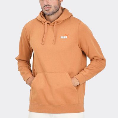 Puma Essentials 2 Color Logo Hoodie No Dye Ανδρικό Φούτερ με Κουκούλα