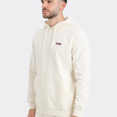 Puma Essentials 2 Color Logo Hoodie No Dye Ανδρικό Φούτερ με Κουκούλα