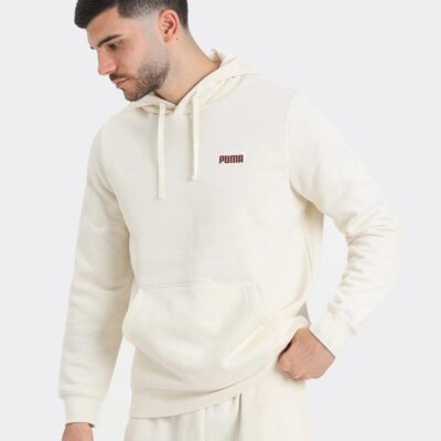 Puma Essentials 2 Color Logo Hoodie No Dye Ανδρικό Φούτερ με Κουκούλα
