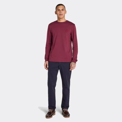 Timberland Dunstan River Ανδρική Μπλούζα με Μακρύ Μανίκι