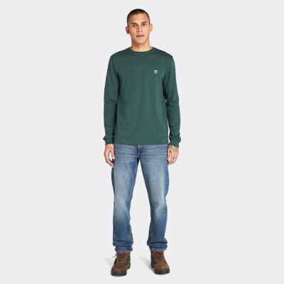 Timberland Dunstan River Ανδρική Μπλούζα με Μακρύ Μανίκι