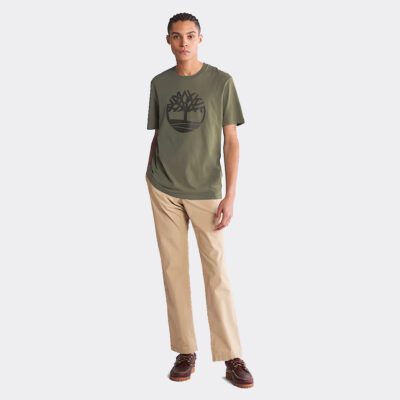 Timberland Kennebek River Tree Logo Ανδρικό T-Shirt