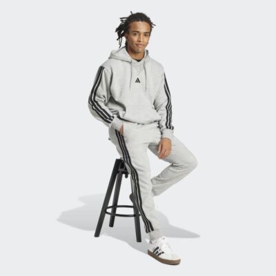 adidas Essentials 3-Stripes Fleece Ανδρική Φόρμα