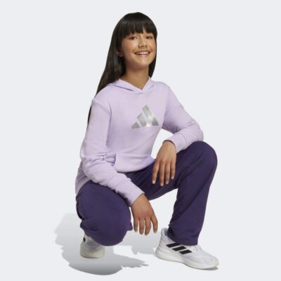 adidas Glam Graphic Παιδικό Φούτερ με Κουκούλα