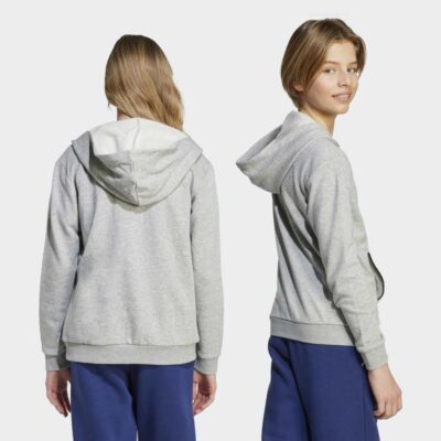 adidas Seasonals Essentials Collegiate Typography Full-Zip Παιδική Ζακέτα με Κουκούλα