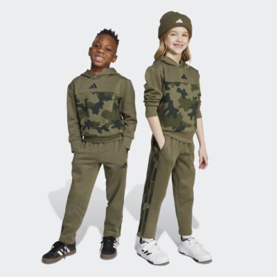 adidas Seasonal Essentials Little Kids Camo Fleece Jogger Παιδικό Σετ