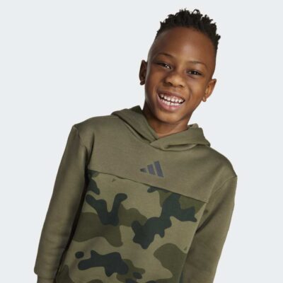 adidas Seasonal Essentials Little Kids Camo Fleece Jogger Παιδικό Σετ