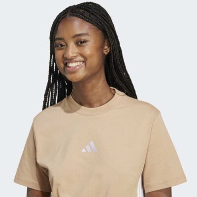 adidas Essentials 3-Stripes Cotton Γυναικείο T-Shirt