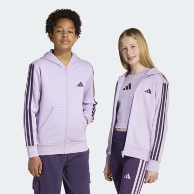 adidas Essentials Full-Zip Hoodie Παιδική Ζακέτα με Κουκούλα