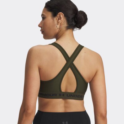 Under Armour® Mid Crossback Sports Bra
