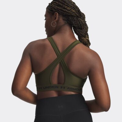Under Armour® Mid Crossback Sports Bra