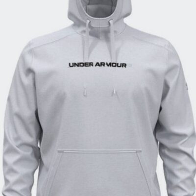 Under Armour Wordmark Fleece Ανδρική Μπλούζα με Κουκούλα