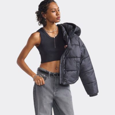 Vans MTE Hillgate Cropped Puffer Γυναικείο Μπουφάν