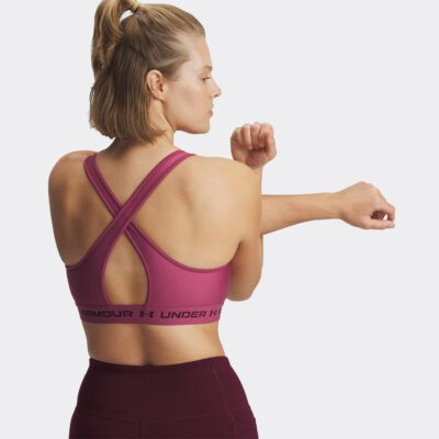Under Armour® Mid Crossback Sports Bra