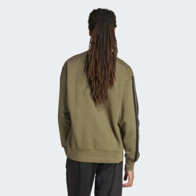 adidas Essentials 3-Stripes Fleece Ανδρική Φούτερ