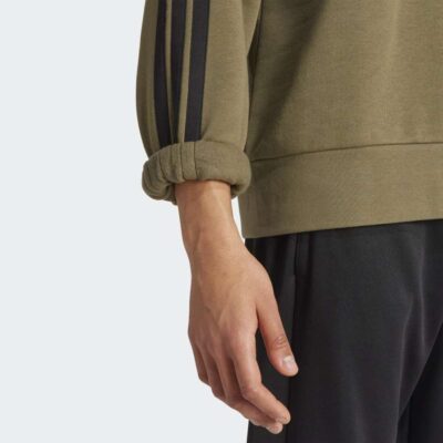 adidas Essentials 3-Stripes Fleece Ανδρική Φούτερ