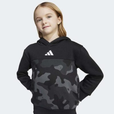 adidas Seasonal Essentials Little Kids Camo Fleece Jogger Παιδικό Σετ