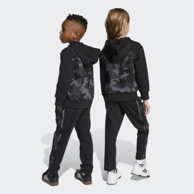 adidas Seasonal Essentials Little Kids Camo Fleece Jogger Παιδικό Σετ