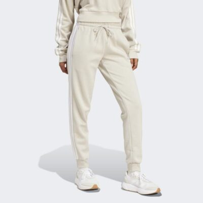 adidas Essentials Fleece 3-Stripes Γυναικείο Παντελόνι Φόρμας