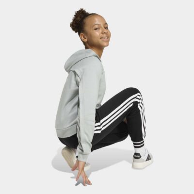 adidas Junior Girl Holiday Glam Cropped Παιδικό Φούτερ με Κουκούλα